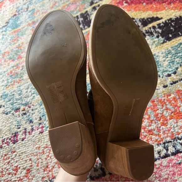Dolce Vita Women's Ankle Boots Suede Brown Beige Size 10 - Picture 6 of 7
